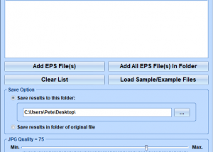 software - EPS To JPG Converter Software 7.0 screenshot