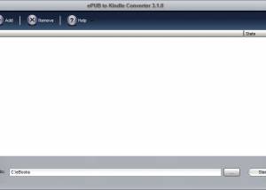 software - ePUB to Kindle Converter 3.1.0 screenshot