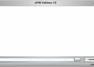 ePUB Validator screenshot