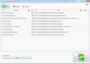 Epubor ePub to Kindle Converter screenshot