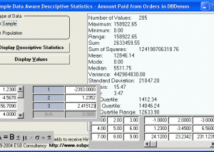 software - ESBPCS-Stats for VCL 6.9.0 screenshot