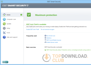 Full ESET Smart Security (64 bit) screenshot