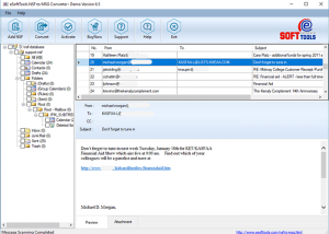 software - eSoftTools NSF to MSG Converter 6.5 screenshot