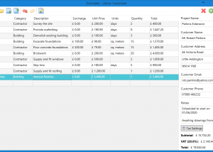 software - Estimaker 1.0.1.0 screenshot