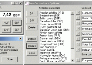 software - EuroConvertor 1.1.4 screenshot