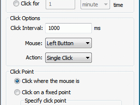 software - EverSoft Auto Clicker 2.3.2.8 screenshot