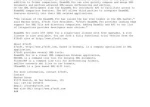 software - ExamXML 5.57 Build 1096 screenshot