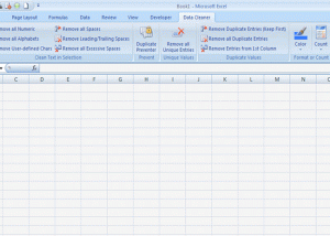 software - Excel Data Cleaner 3.0.0 screenshot