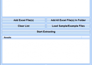 software - Excel Extract Email Addresses Software 7.0 screenshot