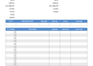 software - Sales Invoicing Template 5.51 screenshot