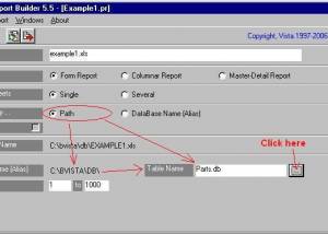 software - Excel Report Builder 6.0 screenshot