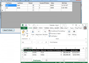 software - Excel Reports 1.07 screenshot
