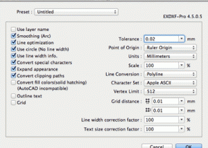 EXDXF-Pro4 for Win screenshot