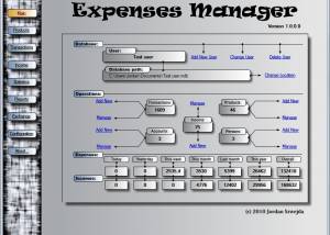 software - Expenses Manager 1.0.5.0 screenshot