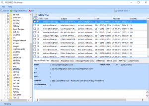 software - Explore MSG Files 4.0 screenshot