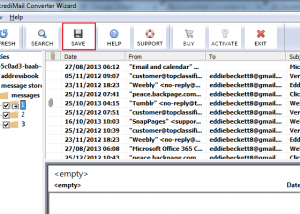 software - Export Incredimail to Gmail 4.1 screenshot