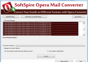 software - Export Opera Mail to Outlook 2.0 screenshot