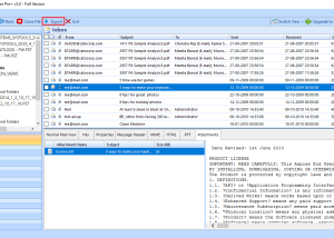 software - Export Outlook Data Files 5.0 screenshot