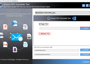 PST Export Tool screenshot