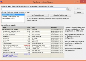 software - ExpPrint 7.0.1.0 screenshot