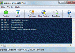 software - Express Delegate Plus Edition 4.12 screenshot