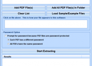 software - Extract Email Addresses From Multiple PDF Files Software 7.0 screenshot