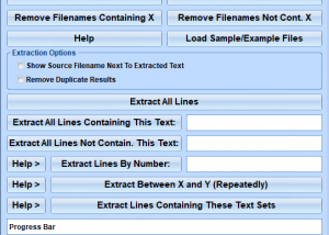 Extract Text From MSG Files Software screenshot