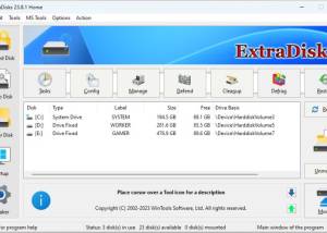 software - ExtraDisks Home 24.5.1 screenshot