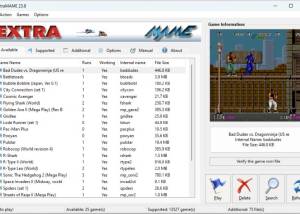 software - ExtraMAME 24.9 screenshot