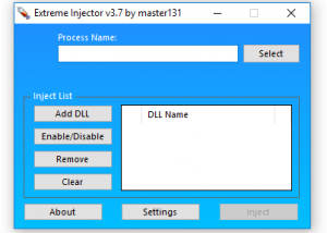 software - Extreme Injector 3.7 screenshot