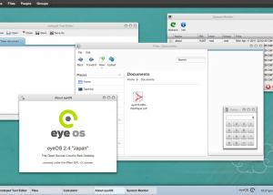 eyeOS screenshot