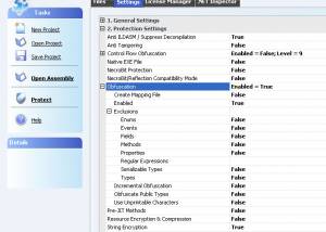 software - Eziriz .NET Obfuscator 1.0.0.0 screenshot