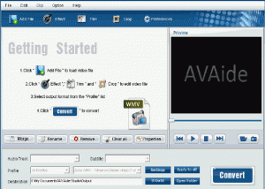 EZuse WMV Converter screenshot