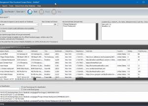 software - Facebook Scraper 1.0.0.0 screenshot