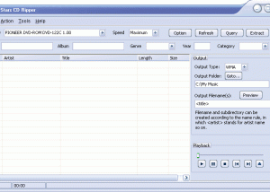 FairStars CD Ripper screenshot