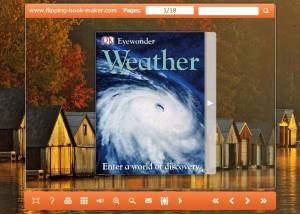 software - Fall Theme for PDF to Flipping Book Pro 1.0 screenshot