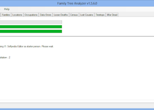software - Family Tree Analyzer 8.5.2.0 screenshot