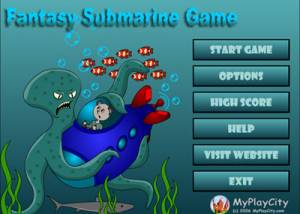 Fantasy Submarine Game screenshot