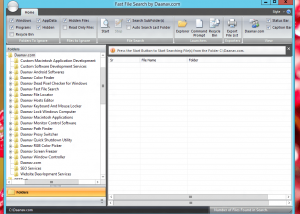 software - Fast File Search 1.00 screenshot