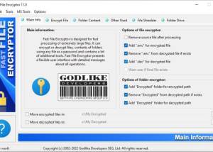 FastEncryptor screenshot