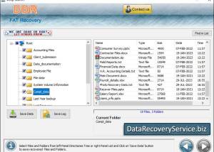 FAT Data Recovery Service screenshot