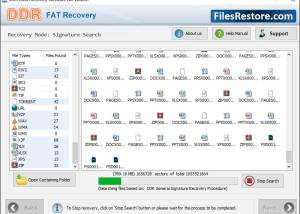 software - FAT Data Recovery Software 4.8.2.6 screenshot