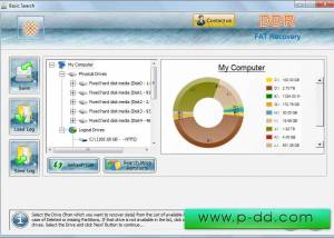 Fat Data Recovery Software screenshot