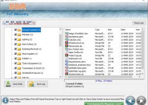 Fat Data Undelete Software screenshot