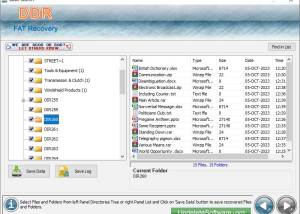 FAT Hard Disk Data Undelete Software screenshot