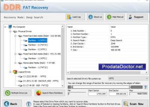 software - Fat Recovery Program 8.0.5.6 screenshot