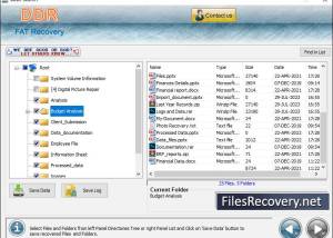 software - FAT32 File Recovery 3.0.2.5 screenshot