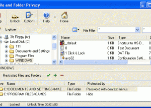 File and Folder Privacy screenshot