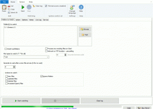 software - File and Folder Watcher 4.3 screenshot