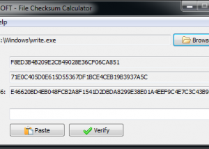 software - File Checksum Calculator 1.2 screenshot